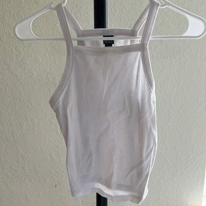 Womens white tank top